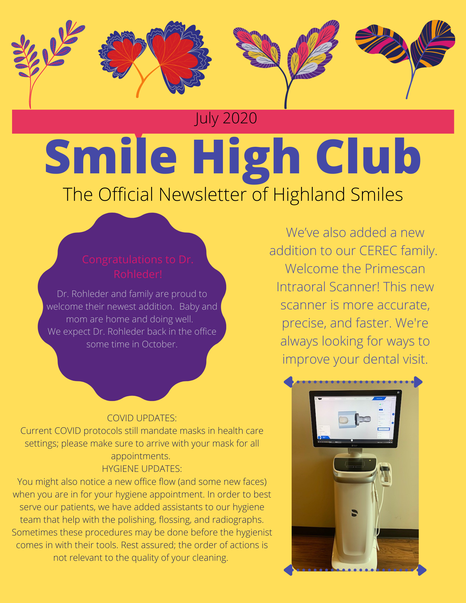 July Newsletter
